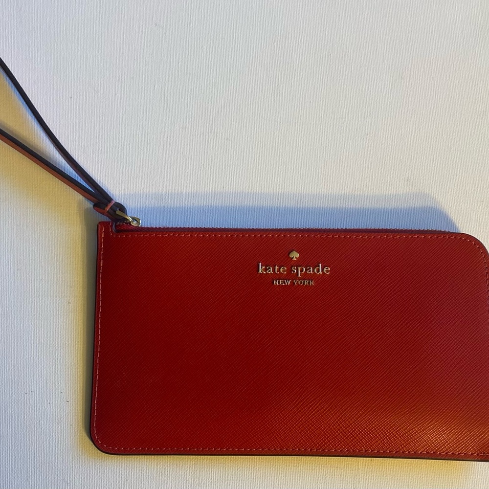 Kate Spade Vibrant Red Clutch